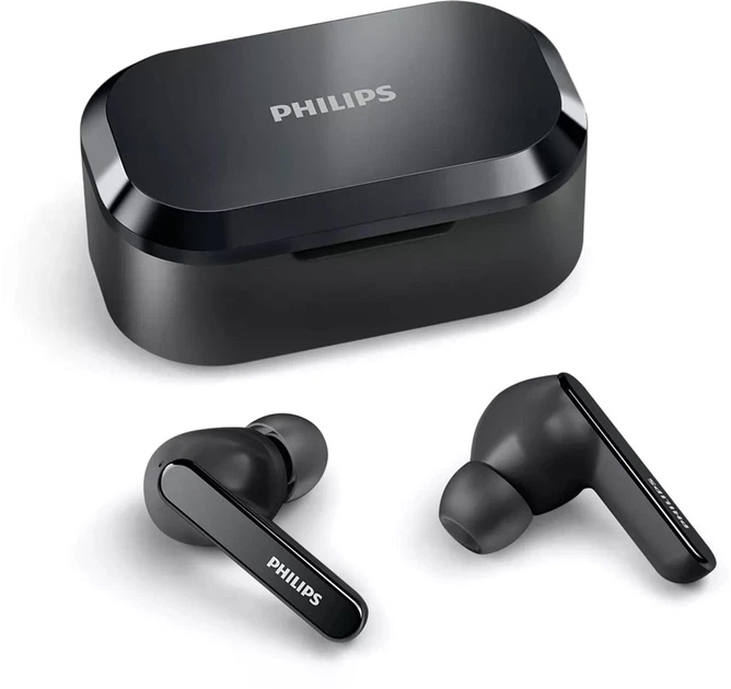 Наушники Philips TAT5506 TWS ANC Pro IPX5 Touch control Mic Black ...