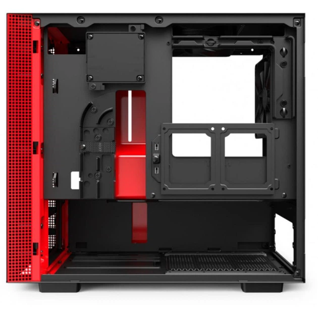 Корпус NZXT H210 Black/Red (CA-H210B-BR) - зображення 2