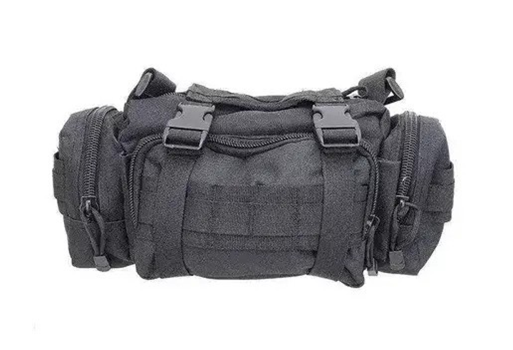 Тактична сумка MOLLE BLACK - зображення 2