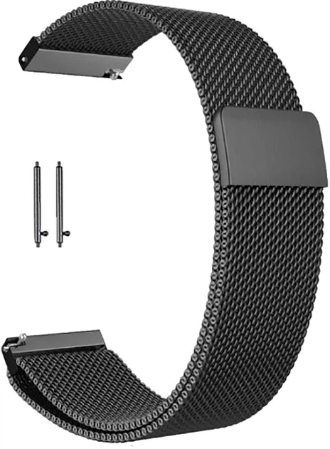 Ремешок BeCover Milanese Style для Huawei Watch GT (22mm)/GT 2 46mm/GT 2 Pro/GT Active/Honor Watch Magic/Magic 2/GS Pro/Dream Gray (BC_707761) - изображение 2