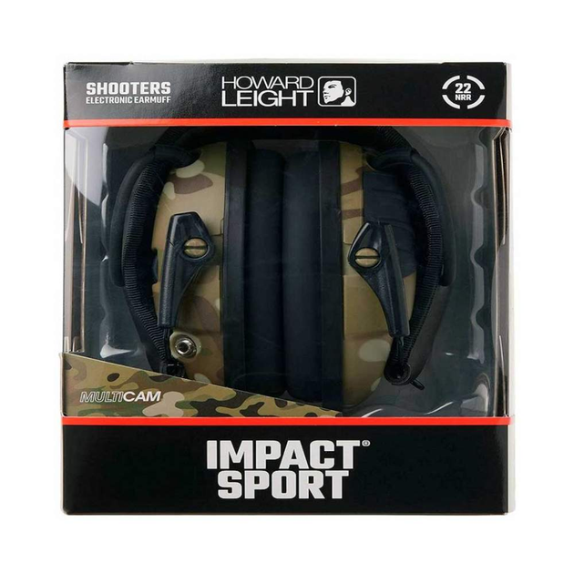 Стрелковые наушники Howard Leight Impact Sport Earmuff MultiCam активные - изображение 2