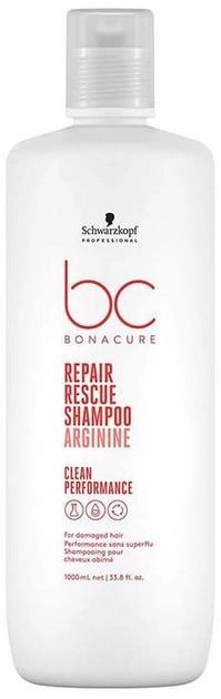 Акція на Шампунь Schwarzkopf Professional BC Bonacure Repair Rescue для відновлення волосся 1000 мл від Rozetka
