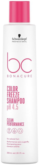 Акція на Шампунь Schwarzkopf Professional BC Bonacur Color Freeze для фарбованого волосся 250 мл від Rozetka