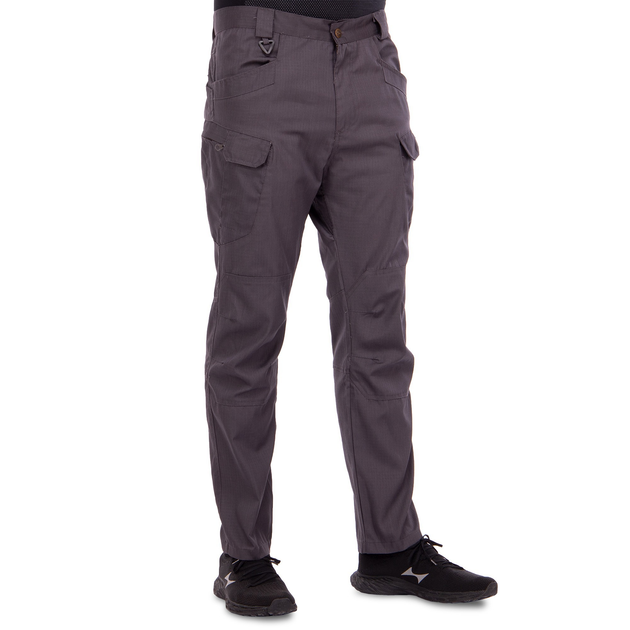 Чоловічі тактичні брюки штани з кишенями для рибалки походу полювання ZEPMA АН0370 сірі Розмір XL - зображення 1