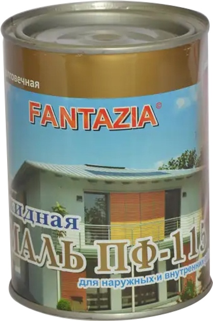 Емаль Fantazia ПФ 115 0.85 кг Темно-зелена (176947) - зображення 1
