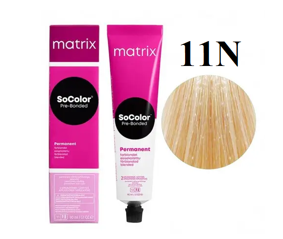 Стойкая крем-краска Matrix Socolor beauty 11N Ультра светлый блондин натуральный 90 мл - Фото 1 Стойкая крем-краска Matrix Socolor beauty 11N Ультра светлый блондин натуральный 90 мл - изображение 1