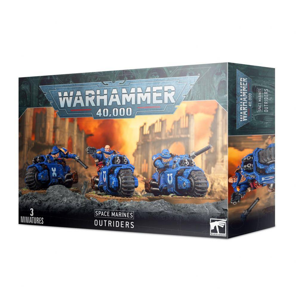 Настольная игра Games Workshop Warhammer 40000 SPACE MARINES OUTRIDERS ...