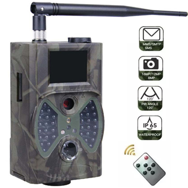 Фотопастка, мисливська камера Suntek HC 330M, 2G, SMS, MMS - зображення 1