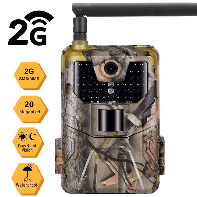 Фотопастка, камера для полювання Suntek HC 900M, 2G, SMS, MMS - зображення 1
