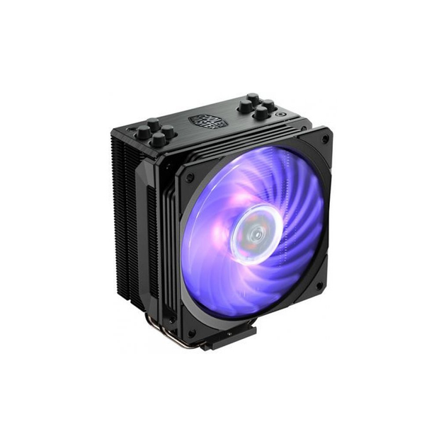 Кулер для процессора CoolerMaster Hyper 212 RGB Black Edition with ...