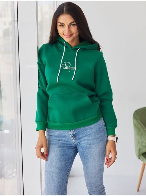 Женское худи Vikamoda 3XL зеленый (3551_зеленый) – Брендовая одежда ...