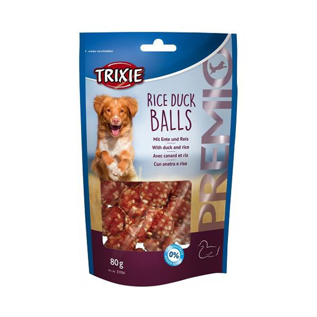 Лакомство для собак Trixie Premio Rice Duck Balls утиные шарики с рисом ...