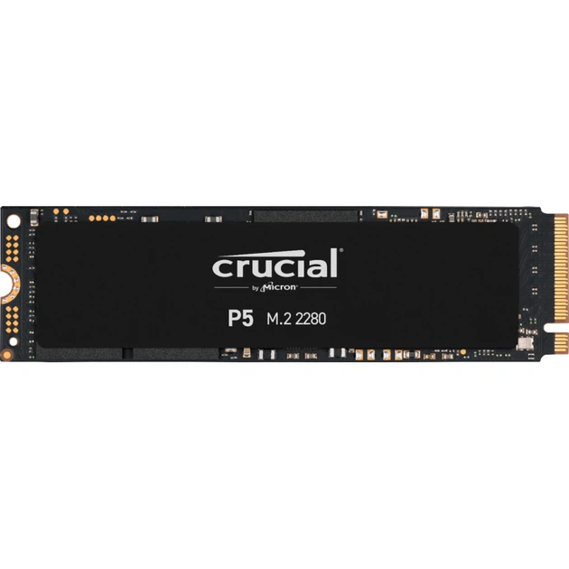 CRUCIAL 1TB P5 M.2 2280 PCle Gen3 × 4 Crucial P5 NVMe 1TB M.2 2280 PCIe 3.0 x4 3D NAND TLC (CT1000P5SSD8