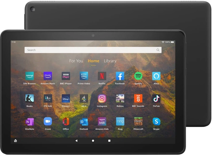 Fire HD 10 タブレット 32GB Планшет Amazon Fire HD 10 3/32GB WiFi (2022) Black ENG купить в