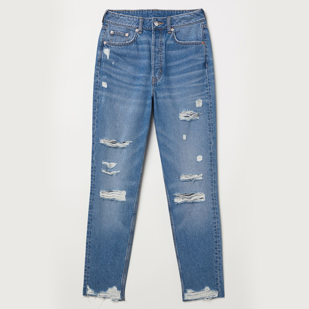 Джинсы Slim Fit женские H&M 6400213abr 36 Синие (PS2030000221691) – в ...