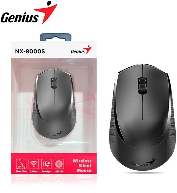 Миша Genius NX-8000 Silent Wireless Black (31030025400) - зображення 5