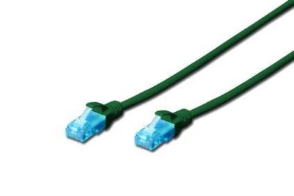 Патч-корд DIGITUS CAT 5e UTP, 2м, AWG 26/7, CCA, PVC, зелений - Фото 2 Патч-корд DIGITUS CAT 5e UTP, 2м, AWG 26/7, CCA, PVC, зелений - изображение 2