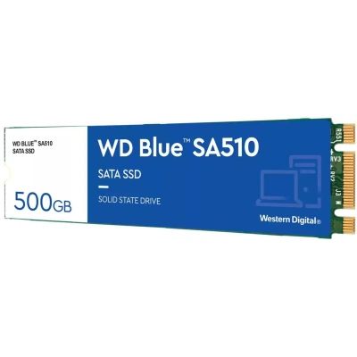 Накопичувач SSD WD M.2 2280 500GB SA510 (WDS500G3B0B) - Фото 1 Накопичувач SSD WD M.2 2280 500GB SA510 (WDS500G3B0B) - изображение 1