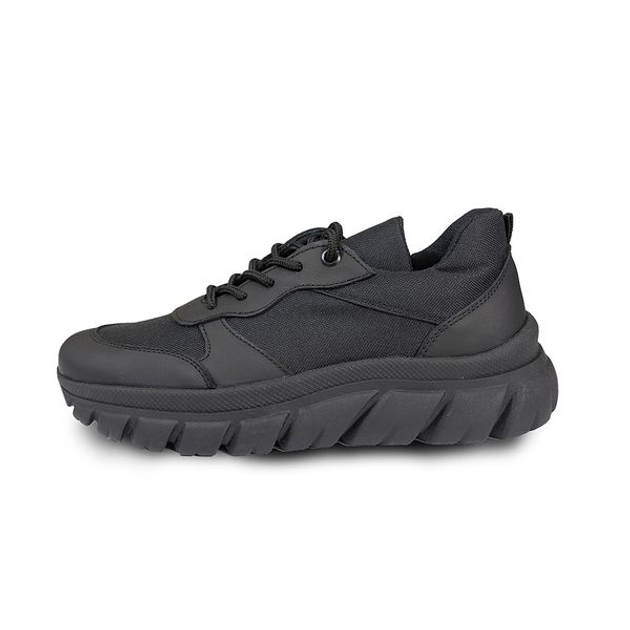 Женские тактические кроссовки BlackBay черные на шнурках с высокой подошвой (SW-BLACK) | 38 (24.5см) - изображение 2