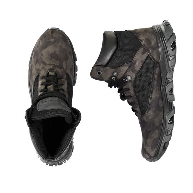 Тактические ботинки BlackBay высокие серо-черный камуфляж (S-1-GREY) | 45 (30см) - изображение 2