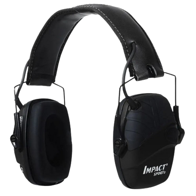 Активні навушники для стрілянини Howard Leight Impact Sport Чорний (E-0004) - зображення 1