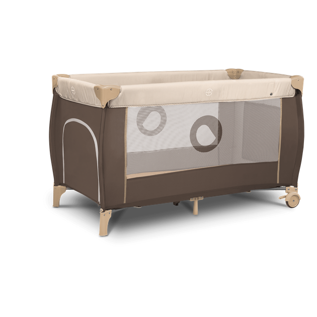 Ліжечко-манеж Lionelo SVEN PLUS BEIGE STRIPES - Фото 3 Ліжечко-манеж Lionelo SVEN PLUS BEIGE STRIPES - зображення 3