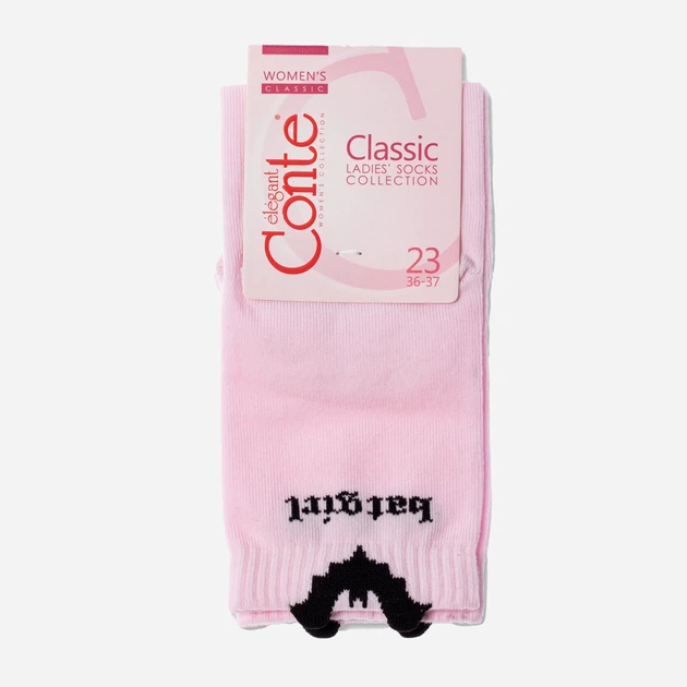 Носки Conte Elegant Classic 17С-183СП-245 23 р (36-37) Светло-розовые (4810226583968) - Фото 6 Носки Conte Elegant Classic 17С-183СП-245 23 р (36-37) Светло-розовые (4810226583968) - изображение 6