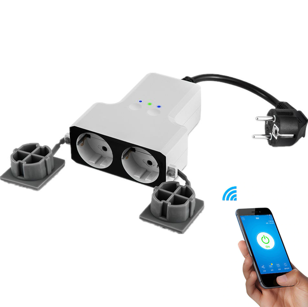 Уличная умная розетка с WiFi подключением Digital Lion OS01, с таймером ...