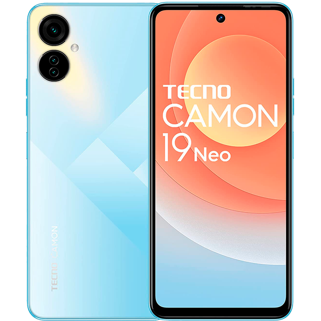 Смартфон Tecno CH6i Camon 19 Neo 6/128GB (Ice Mirror Blue) UA-UCRF ...
