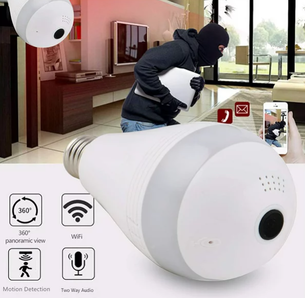 Камера відеоспостереження UKC Wi-Fi Smart Net Camera V380 Pro - изображение 2