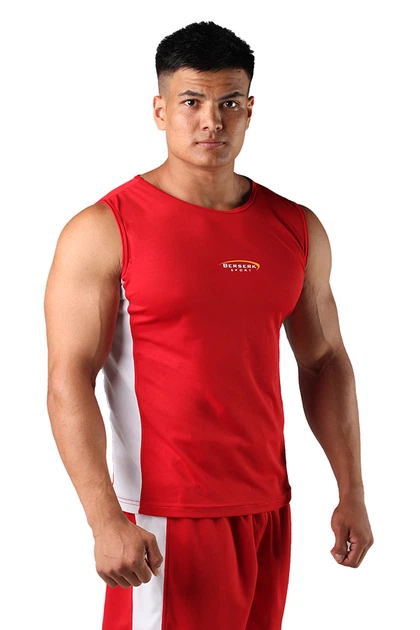 Майка боксерская BERSERK SPORT Boxing XL red (TS1641R) - Фото 2 Майка боксерская BERSERK SPORT Boxing XL red (TS1641R) - изображение 2