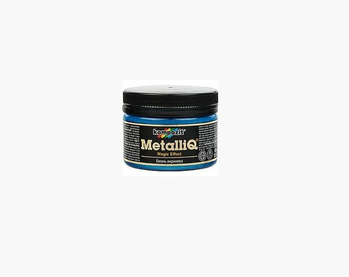 Kompozit емаль акрилова Metalliq 0.1 кг (Блакитне сяйво) - зображення 1