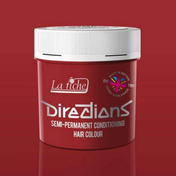 Фарба відтінкова для волосся La Riche Directions Hair Color - Vermillion Red, 88 мл (5034843001271) - Фото 1 Фарба відтінкова для волосся La Riche Directions Hair Color - Vermillion Red, 88 мл (5034843001271) - зображення 1