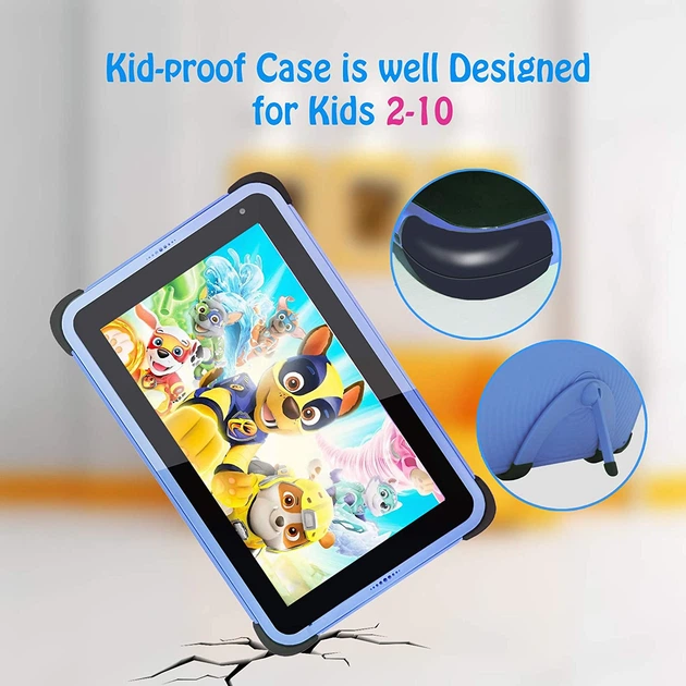 Планшет 7" Cwowdefu 2/32 ГБ 4 ядра Android 11 Голубой - изображение 3