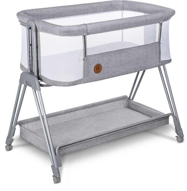 Ліжко приставне Lionelo Luna Grey Concrete (LO-LUNA GREY CONCRETE) - зображення 8