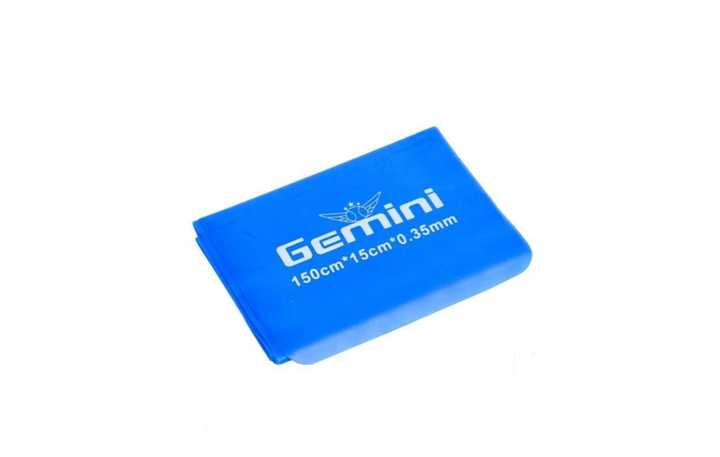 Стрічка еластична для фітнесу та йоги Gemini 150х15 см 0.35 мм (GE-035) - Фото 1 Стрічка еластична для фітнесу та йоги Gemini 150х15 см 0.35 мм (GE-035) - зображення 1