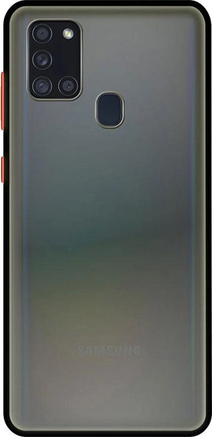 Акция на Панель Intaleo Smoky для Samsung Galaxy A21s Black от Rozetka