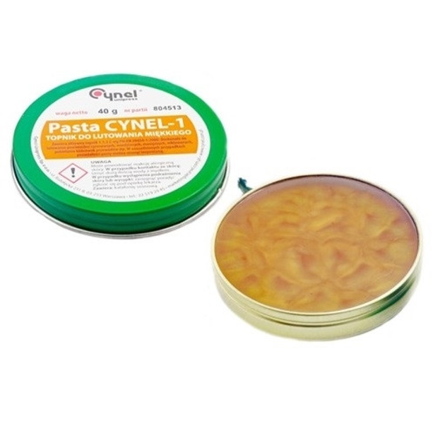 Паяльная паста PASTA CYNEL-1, 40г, метал.банка – фото, отзывы ...