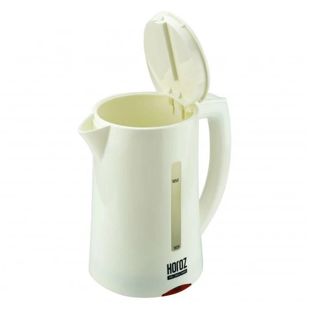 Електрочайник 1500Вт білий 1,8л KETTLE-3 Horoz Electric - зображення 2