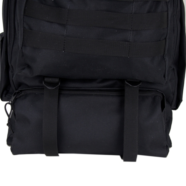 Тактический рюкзак черный 80л - изображение 2