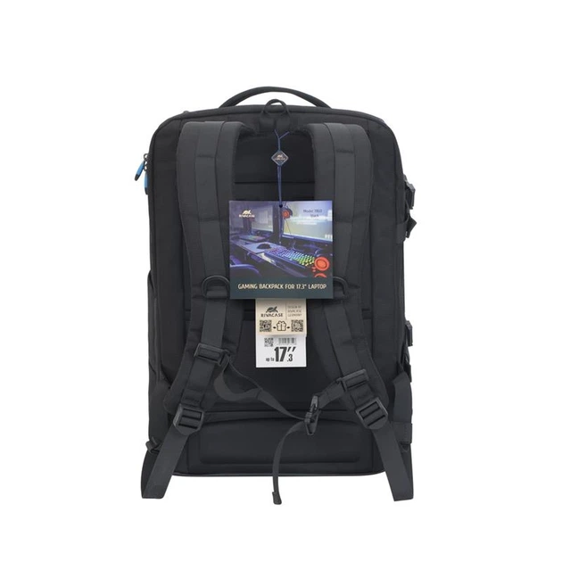 Рюкзак для ноутбука Rivacase 7860 17.3" Black - изображение 16