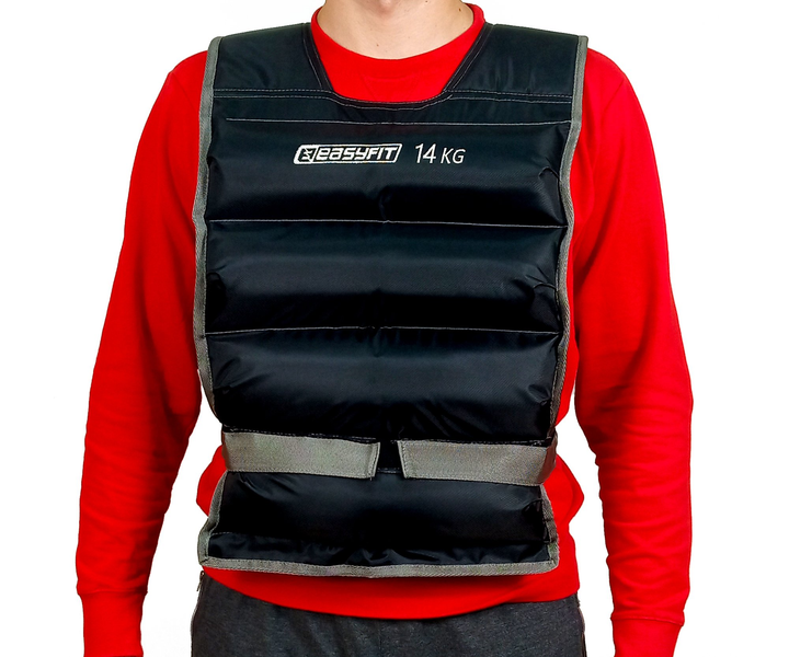 Жилет утяжелитель EasyFit i-Lite 14 кг (спортивный фиксированный ...