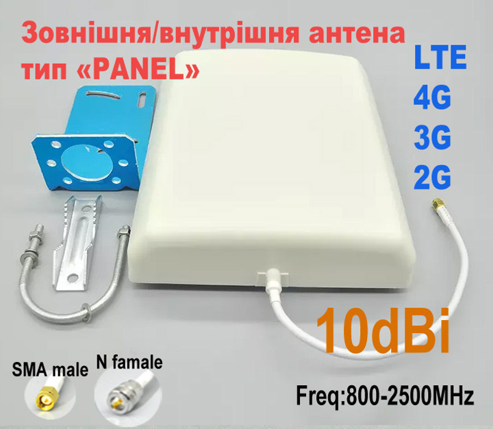 Линейная патч-антенна 2,4 ГГц BT/WIFI с высоким коэффициентом усиления 8dBi