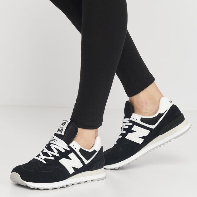 Женские кроссовки New Balance 574 WL574FQ2 38 (8) 25 см Черные ...