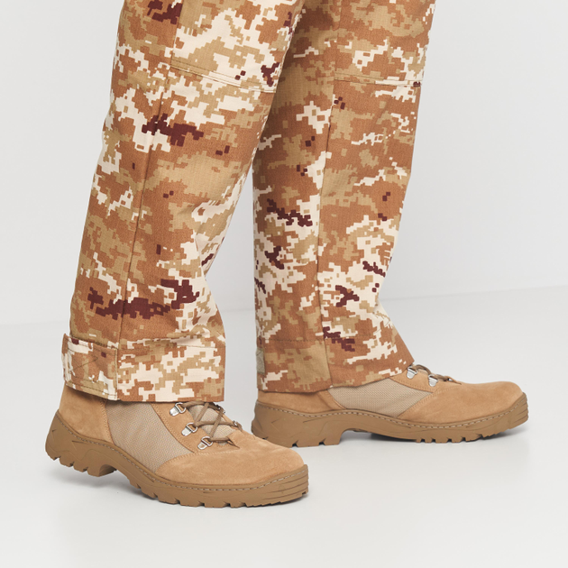 Чоловічі тактичні черевики Kachorovska Military boots MB5322001 40 26.5 см Бежеві (800105841) - зображення 2