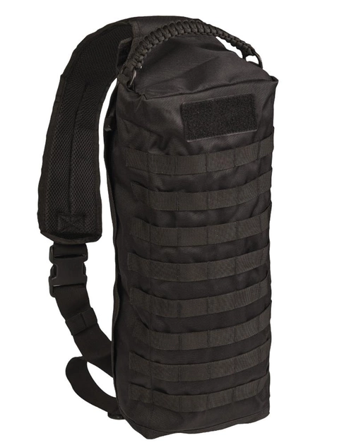 Тактический Рюкзак Mil-Tec Sling Bag Tanker 15л 21 х 16 х 54 см Черный (13726302) - изображение 1