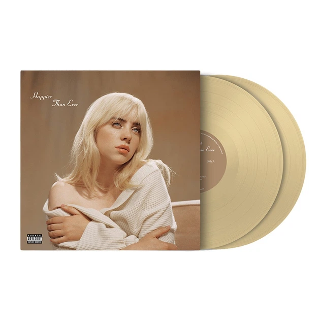 Виниловая пластинка Billie Eilish - Happier Than Ever (2LP) Limited Edition, Golden Yellow Vinyl - Фото 1 Виниловая пластинка Billie Eilish - Happier Than Ever (2LP) Limited Edition, Golden Yellow Vinyl - изображение 1
