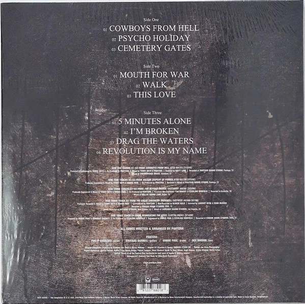 Виниловая пластинка Pantera – 1990-2000: A Decade Of Domination (2LP) Black Ice Transparent Vinyl - Фото 3 Виниловая пластинка Pantera – 1990-2000: A Decade Of Domination (2LP) Black Ice Transparent Vinyl - изображение 3