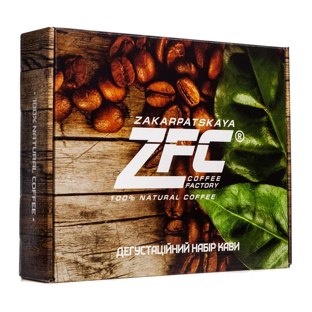 Дегустационный набор 1.25кг молотого кофе ZFC Violet, Aqua, Red Premium, Horeca, Irish Cream 5*250г - Фото 2 Дегустационный набор 1.25кг молотого кофе ZFC Violet, Aqua, Red Premium, Horeca, Irish Cream 5*250г - изображение 2