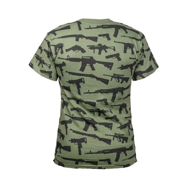 Футболка Rothco Vintage Guns T-Shirt Хакi XL 2000000086491 - зображення 2